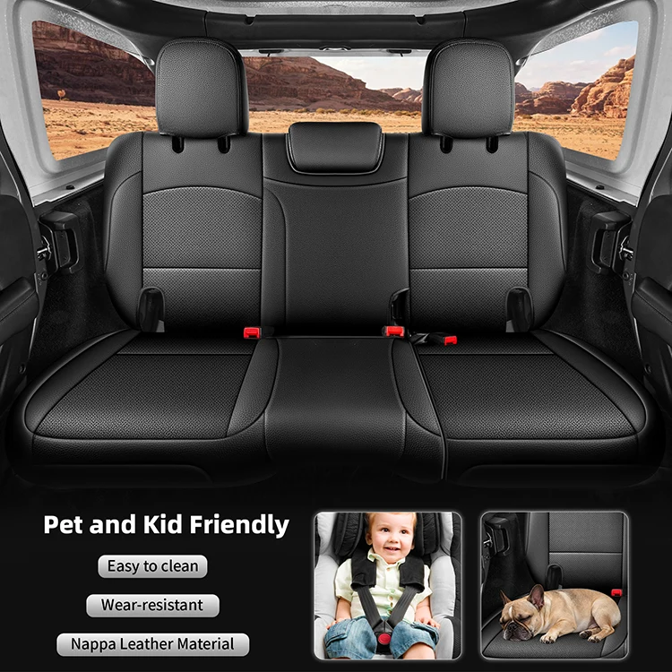 Jeep Wrangler JL 4 Door Custom Seat Cover Full Set