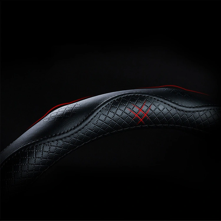 Genuine Leather Steering Wheel Cover
